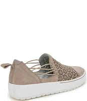 Jambu Erin Suede Perforated Slip-On Sneakers