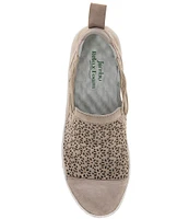 Jambu Erin Suede Perforated Slip-On Sneakers