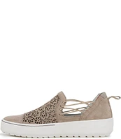 Jambu Erin Suede Perforated Slip-On Sneakers