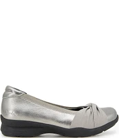 Jambu Tara Metallic Leather Slip Ons