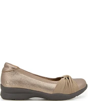 Jambu Tara Metallic Leather Slip Ons