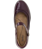 Jambu Tess Leather Scalloped Mary Janes