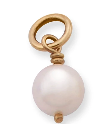 James Avery 14K Gold & Freshwater Pearl Charm