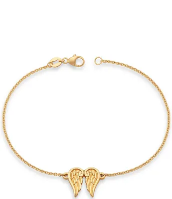 James Avery 14k Gold Angel Wings Bracelet