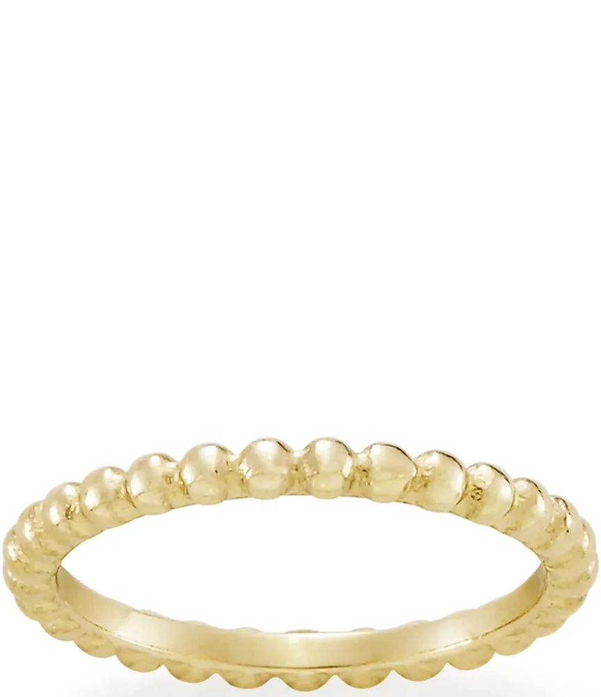 James Avery 14K Gold Beaded Ring