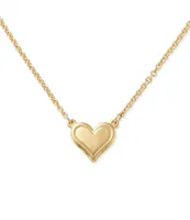 James Avery 14K Gold Delicate Heart Necklace