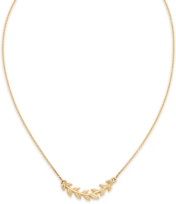 James Avery 14K Gold Delicate Vines Collar Necklace