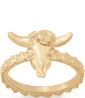 James Avery 14K Gold Desert Rose Ring