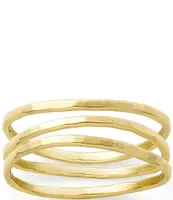 James Avery 14k Gold Delicate Forged Rings