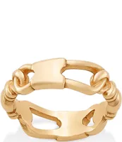 James Avery 14K Gold Fishers of Men Band Ring