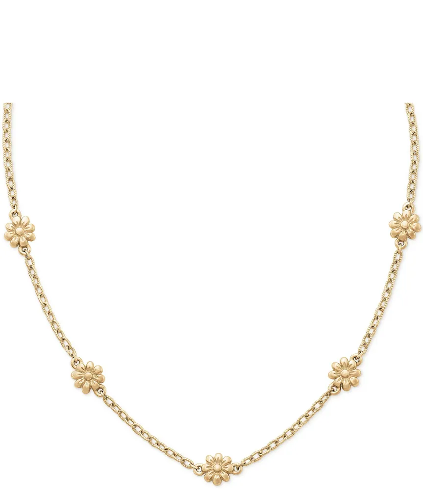 James Avery 14K Gold Margarita Daisy Necklace