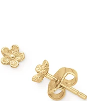 James Avery 14K Gold Mini Flower Stud Earrings