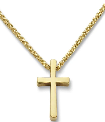 James Avery 14k Gold Petite Latin Cross Pendant Necklace