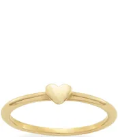 James Avery 14K Gold Pure Heart Ring