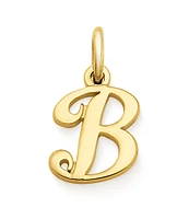 James Avery 14K Gold Script Initial Charm