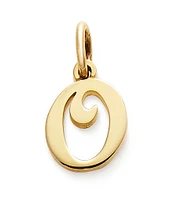 James Avery 14K Gold Script Initial Charm