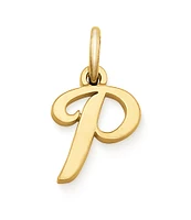 James Avery 14K Gold Script Initial Charm