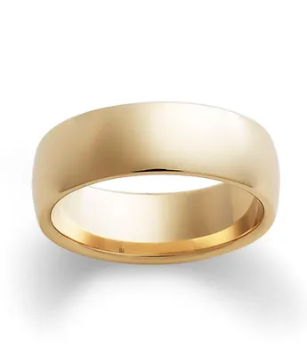 James Avery 14K Gold Wide Athena Band