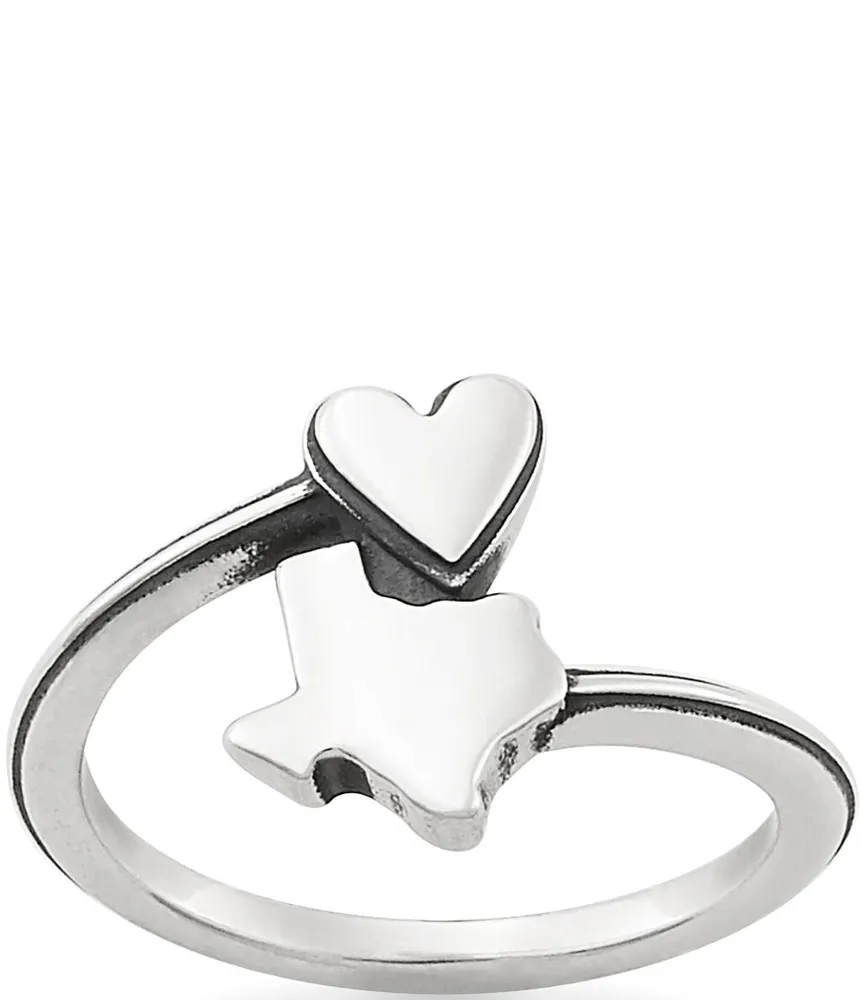 James Avery A Heart as Big as Texas Ring