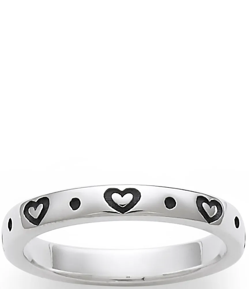 James Avery Sterling Silver Connected Heart Ring | EBTH