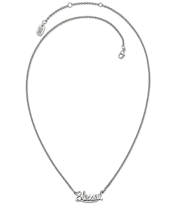 James Avery #double;Blessed#double; Adjustable Necklace
