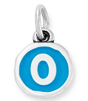 James Avery Blue Enamel Initial Charm