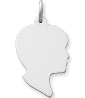 James Avery Boy Silhouette Charm