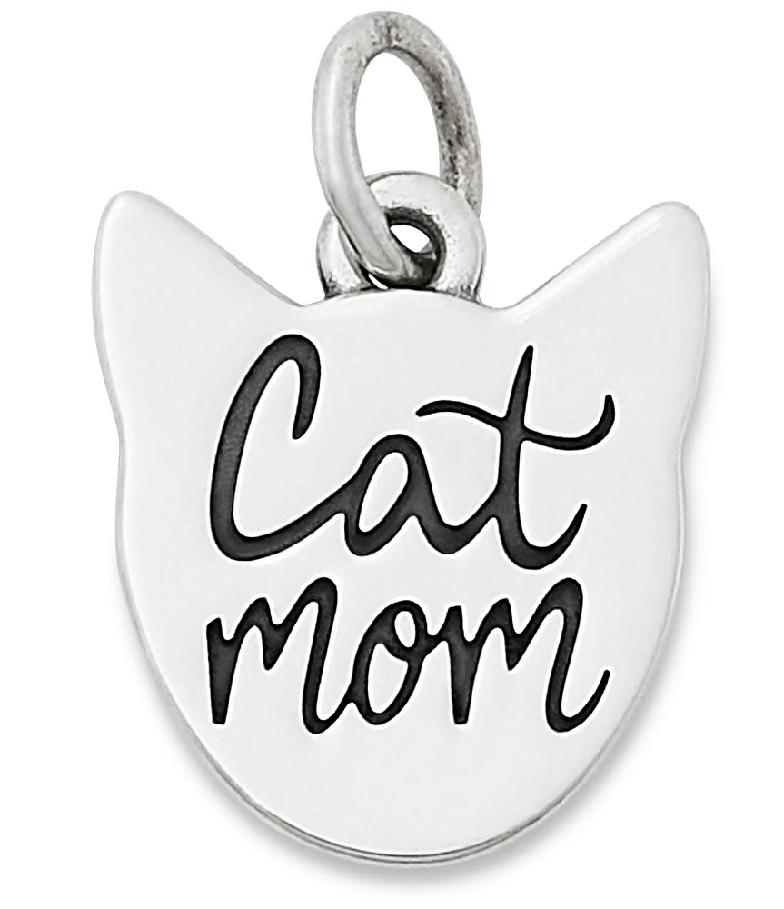 James Avery #double;Cat Mom#double; Charm