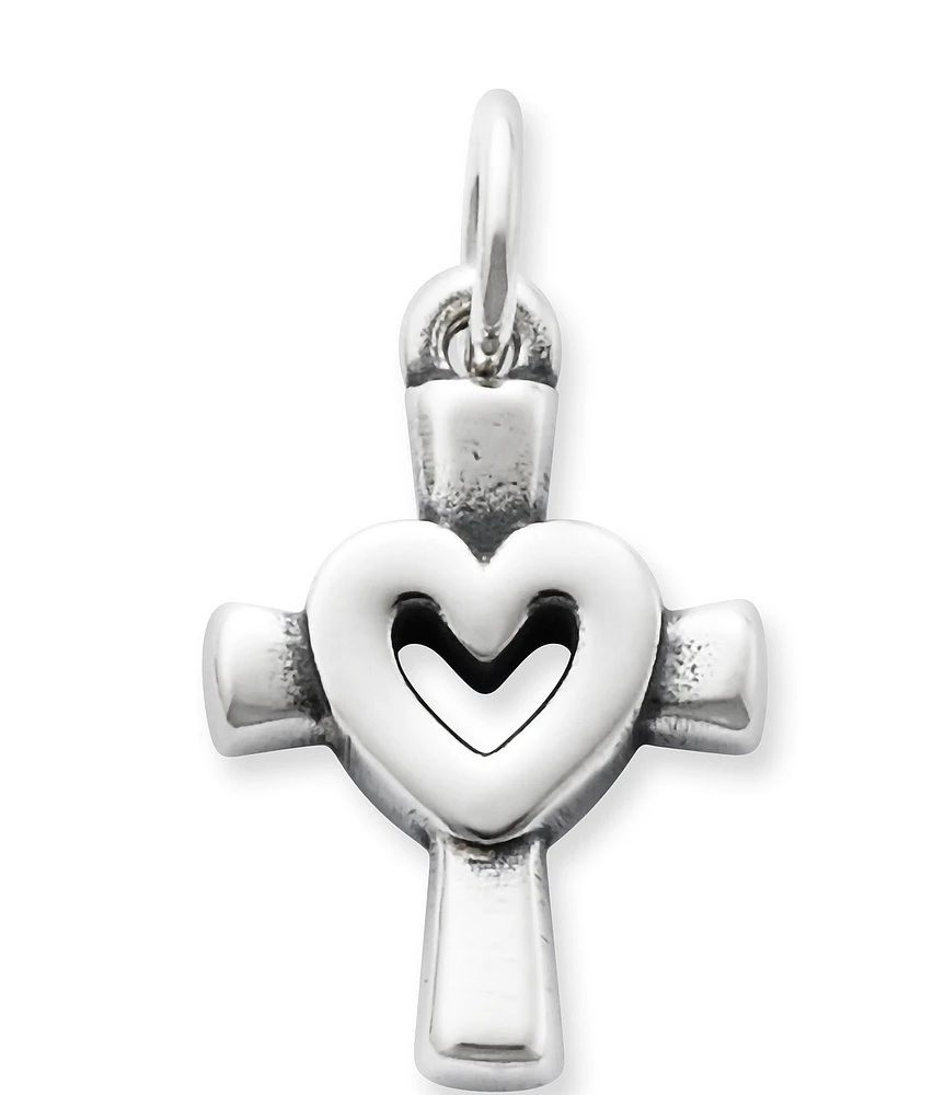 James Avery Centered in Love Cross Charm