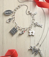 James Avery Changeable Charm Holder Necklace