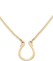 James Avery 14K Changeable Charm Holder Necklace