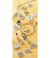 James Avery Changeable Heart Charm Bracelet