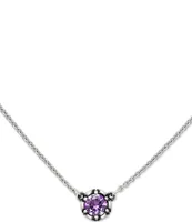 James Avery Cherished Birthstone Necklace with Amethyst