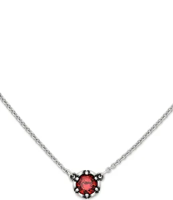 James Avery Cherished Birthstone Necklace with Garnet