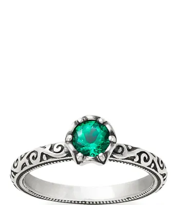 James Avery Cherished Birthstone Ring with Lab-Created Emerald