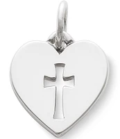 James Avery Crosslet Heart Charm