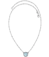 James Avery Daisy Sculpted Lab-Created Gemstone Necklace