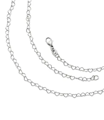 James Avery Delicate Connected Hearts Chain