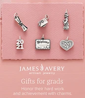 James Avery Diploma Graduation Charm