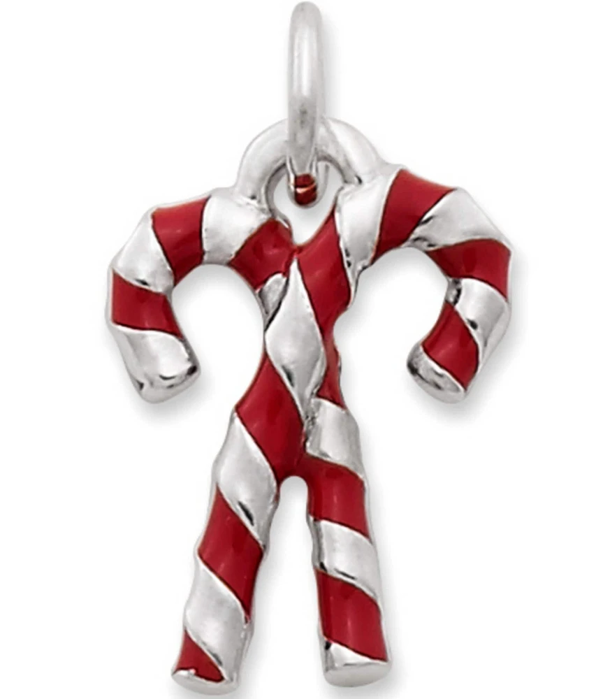 James Avery Enamel Candy Cane Charm