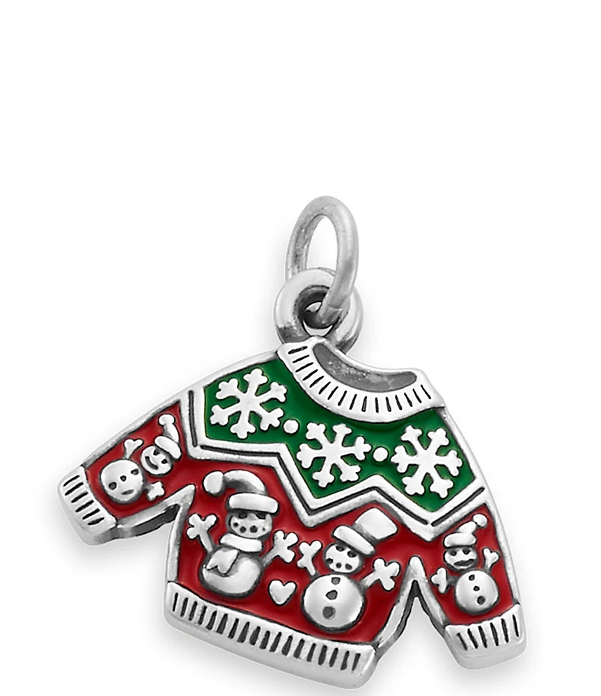 James Avery Enamel Christmas Sweater Charm