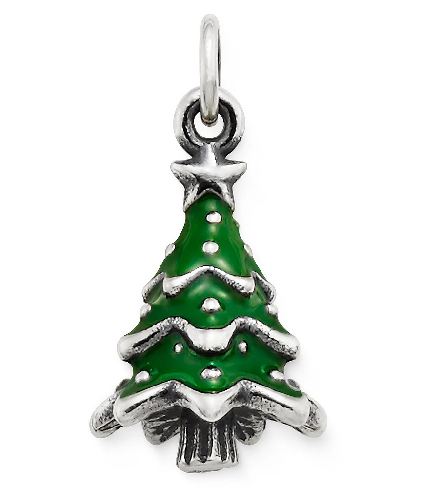 James Avery Enamel Christmas Tree Charm