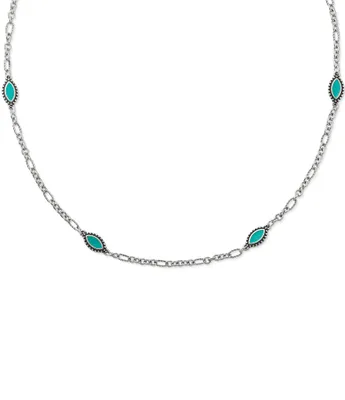 James Avery Teal Enamel Cordoba Necklace