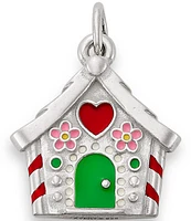 James Avery Enamel Gingerbread House Charm