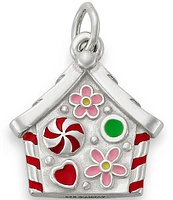 James Avery Enamel Gingerbread House Charm