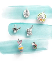 James Avery Enamel He is Risen Charm