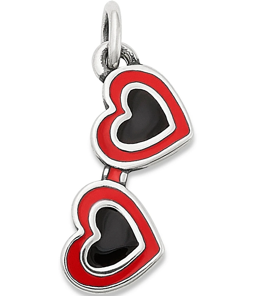 James Avery Enamel Heart Sunglasses Charm