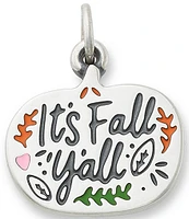 James Avery Enamel It's Fall Y'all Charm