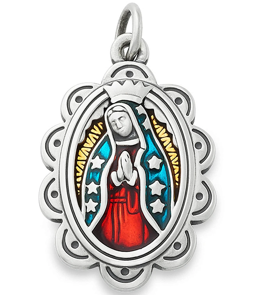 James Avery Enamel Virgin of Guadalupe Charm