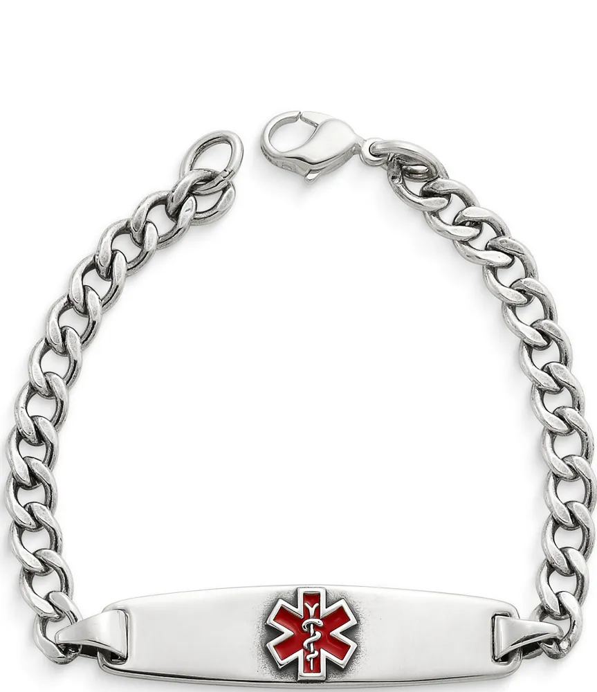 James Avery Enameled Medical Bracelet